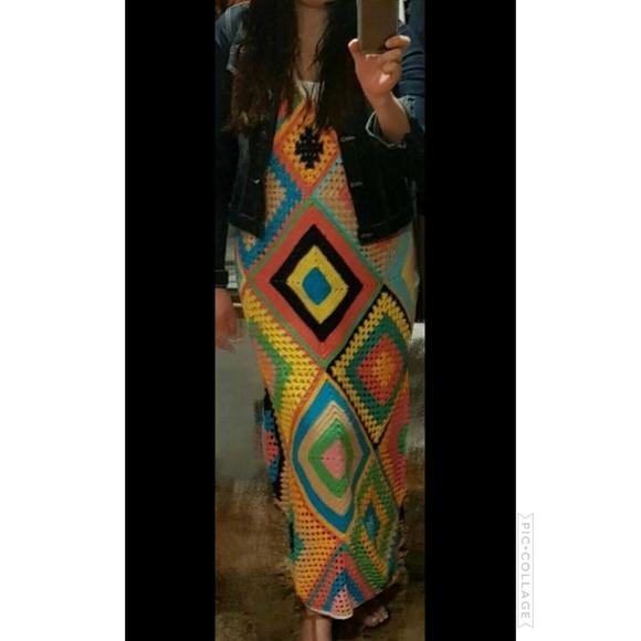 Vestido Crochê Adulto
