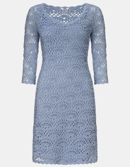 Vestido Crochê Adulto