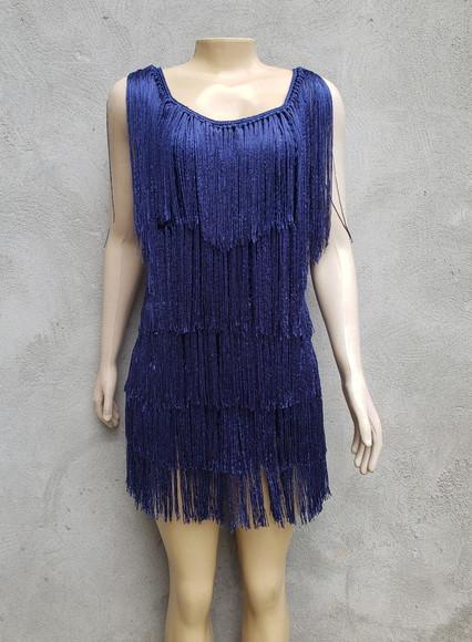 Vestido Crochê Franjas