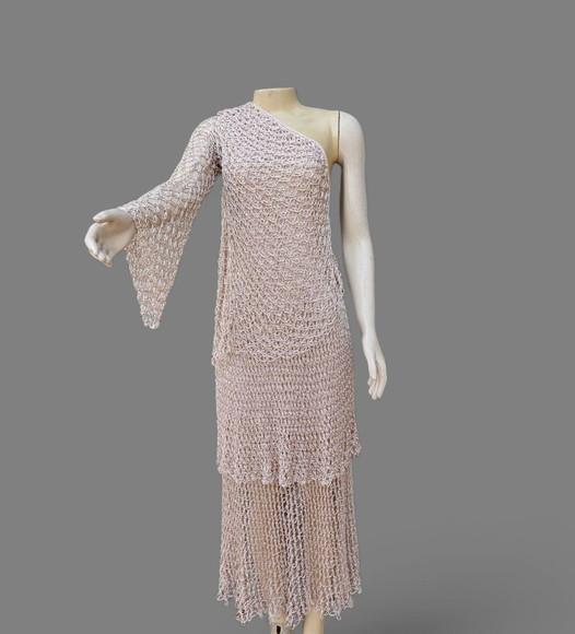 Vestido Crochê Poliamida