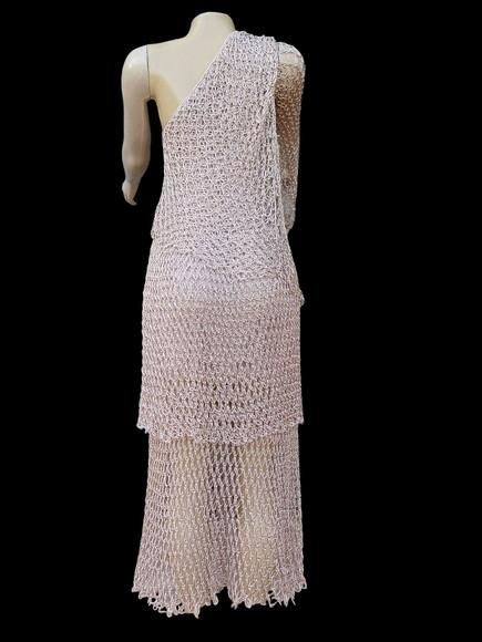 Vestido Crochê Poliamida