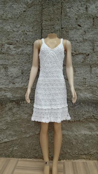 Vestido Crochê Poliamida