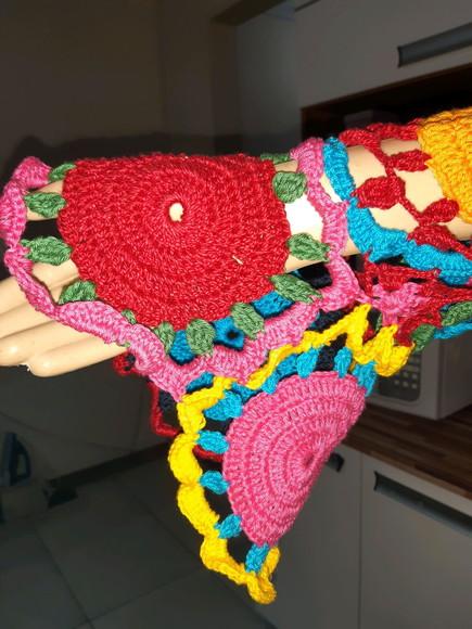 Vestido Croche Squares