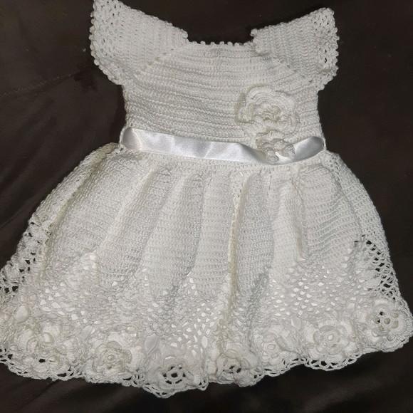Vestido Infantil de Croche