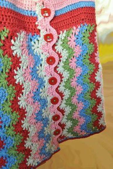 Vestido Infantil de Croche