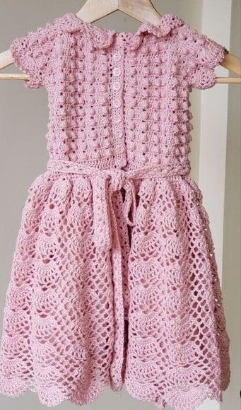 Vestido Infantil De Croche