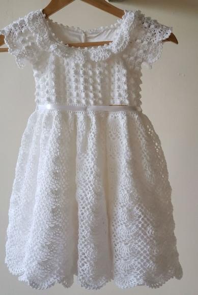 Vestido Infantil De Croche