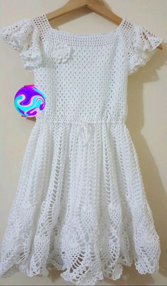 Vestido Infantil De Croche
