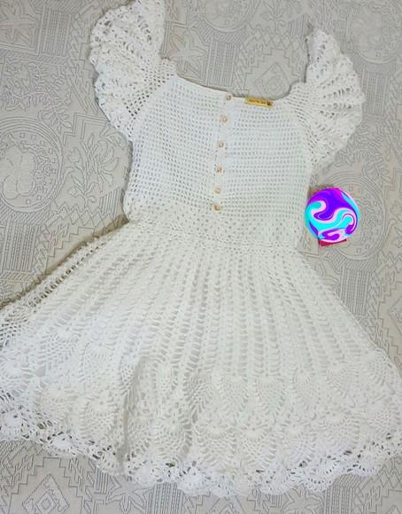Vestido Infantil De Croche