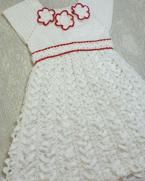 Vestido Infantil De Croche