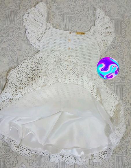 Vestido Infantil De Croche