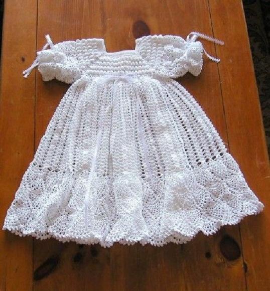 Vestido Infantil De Croche