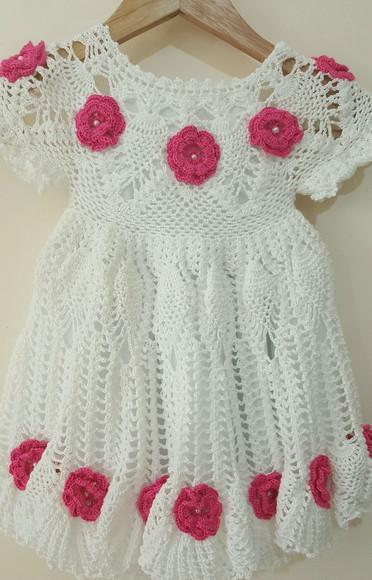 Vestido Infantil De Croche