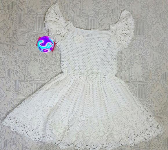 Vestido Infantil De Croche