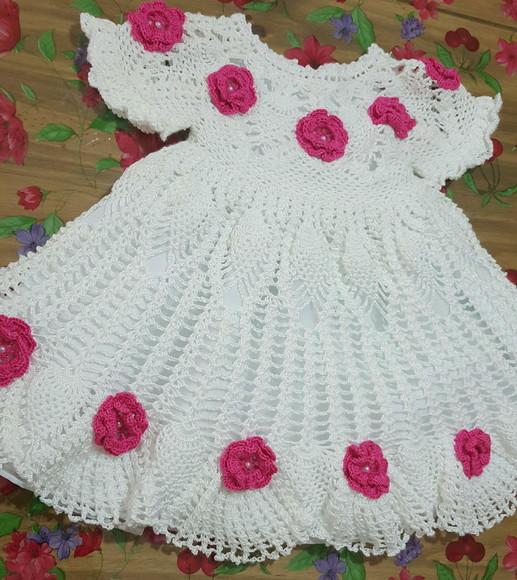 Vestido Infantil De Croche