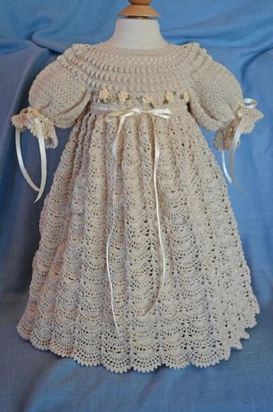 Vestido Infantil De Croche