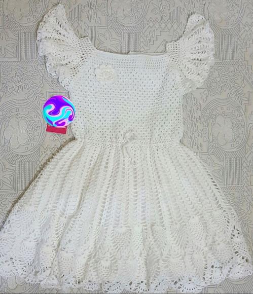 Vestido Infantil De Croche
