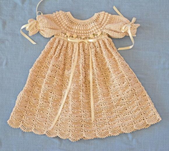 Vestido Infantil De Croche
