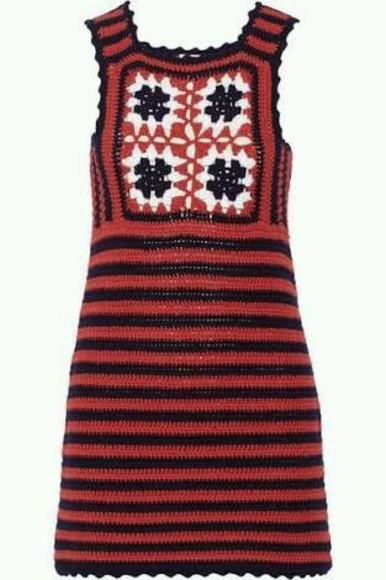 Vestido Midi Croche