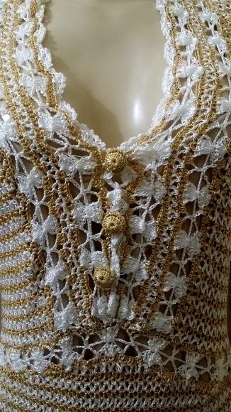 Vestido Midi Croche
