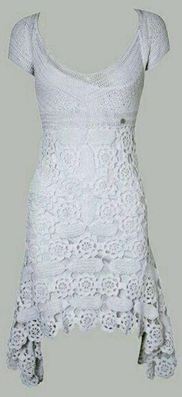 Vestido Midi Crochê Adulto