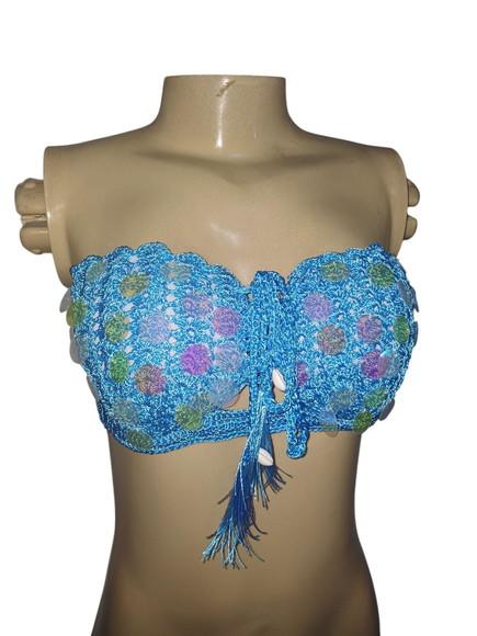 Vestido/ Saida de Praia Croche