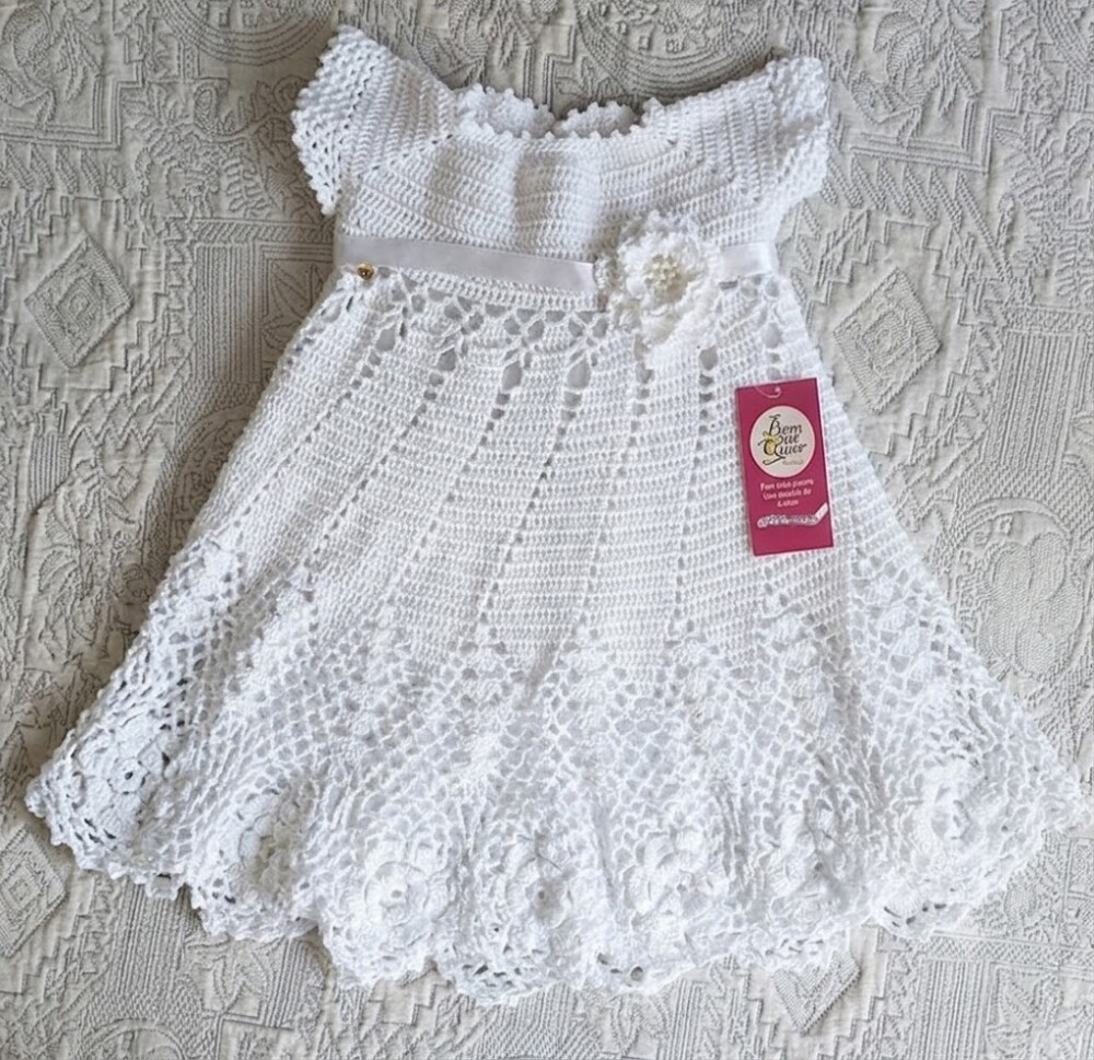 Vestido Infantil De Croche