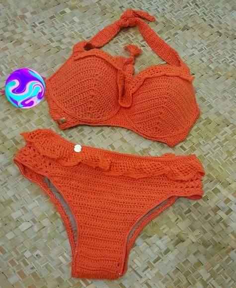 Biquini Crochê Andreia