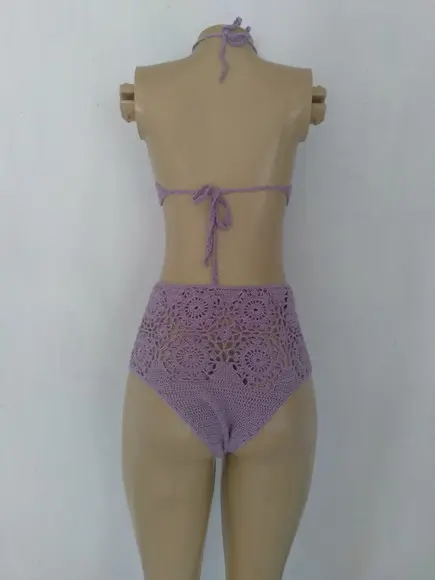 Biquíni Crochê Hot Pants