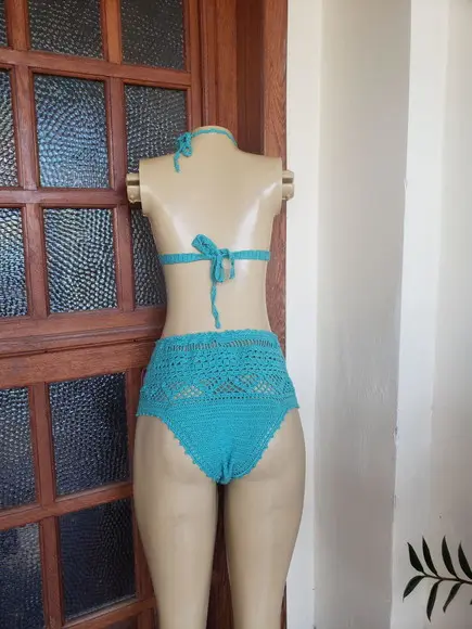 Biquíni Crochê Hot Pants