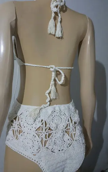 Biquíni Crochê Hot Pants