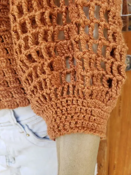 Blusa Croche Flores