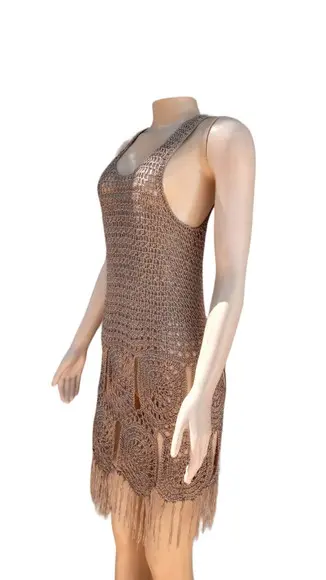 Blusa Croche Squares