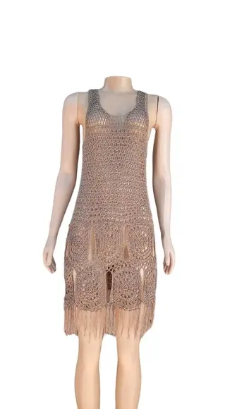 Blusa Croche Squares