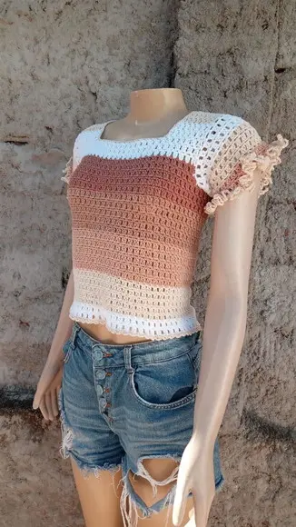 Blusa de Croche