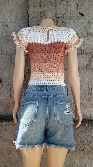 Blusa de Croche