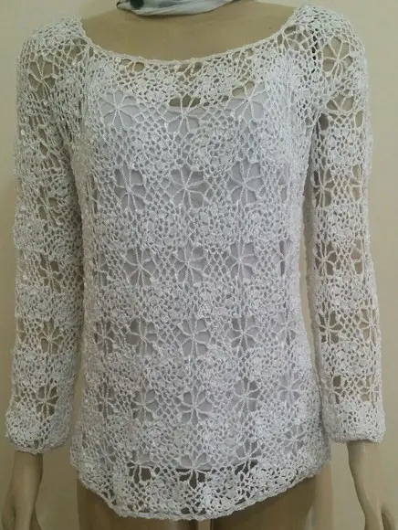 Blusa de Croche