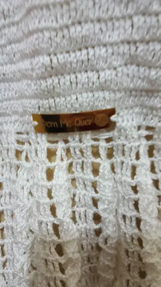 Blusa de Croche Branca
