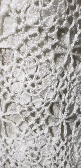 Blusa De Croche Com Manga