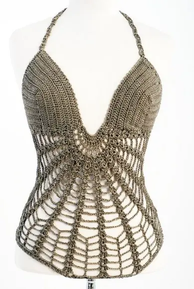 Blusa De Croche Off White