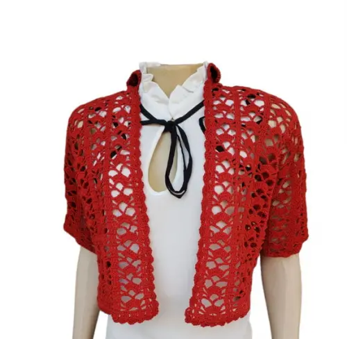 Bolero de Crochê