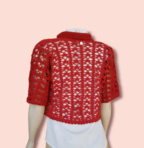 Bolero de Crochê