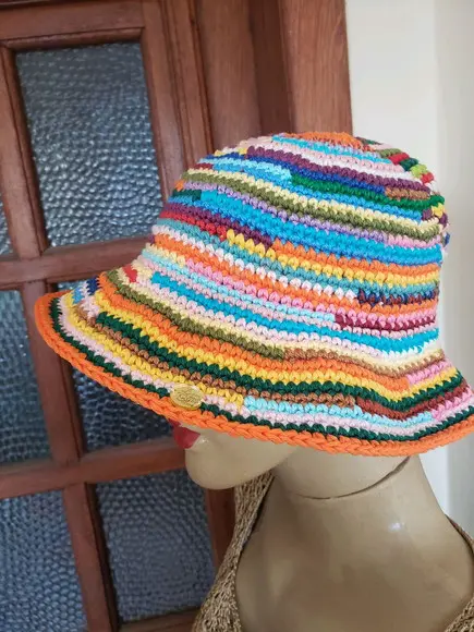 Bucket Hat Crochê
