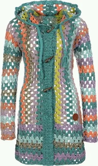 Cardigan de Crochê