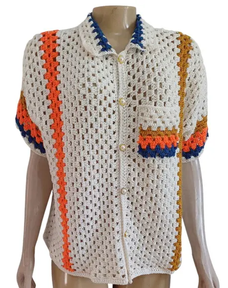 Conjunto de Crochê Masculino
