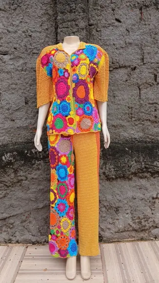 Conjunto de Crochê