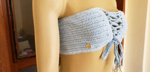 Cropped Crochê