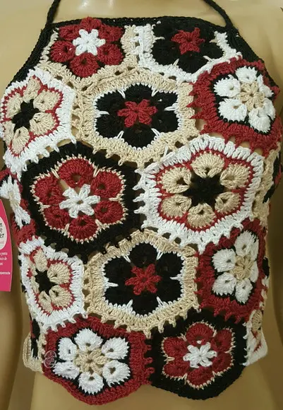 Cropped Crochê