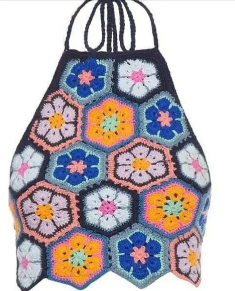 Cropped Crochê
