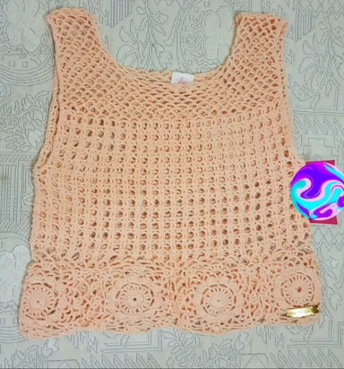 Cropped Crochê